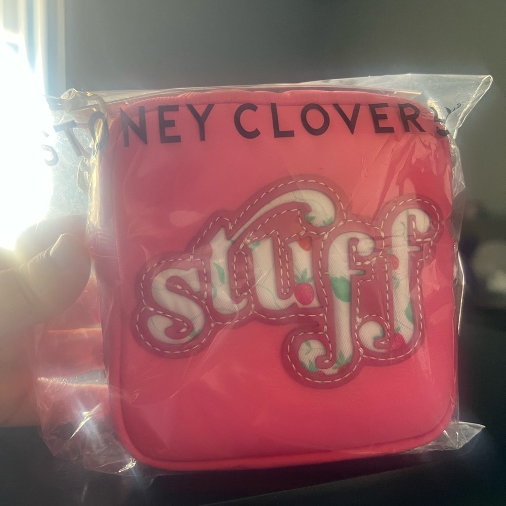 Stoney Clover Lane Hot Pink Pouch